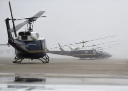 US Air Force helicopter shot at in Virginia and forced to make emergency landing